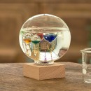 科学玩具インテリア　「ガラスフロート温度計 球体」