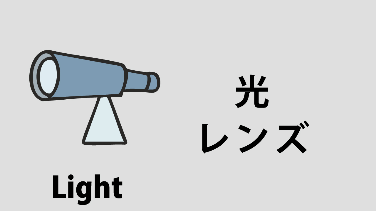 光・レンズ